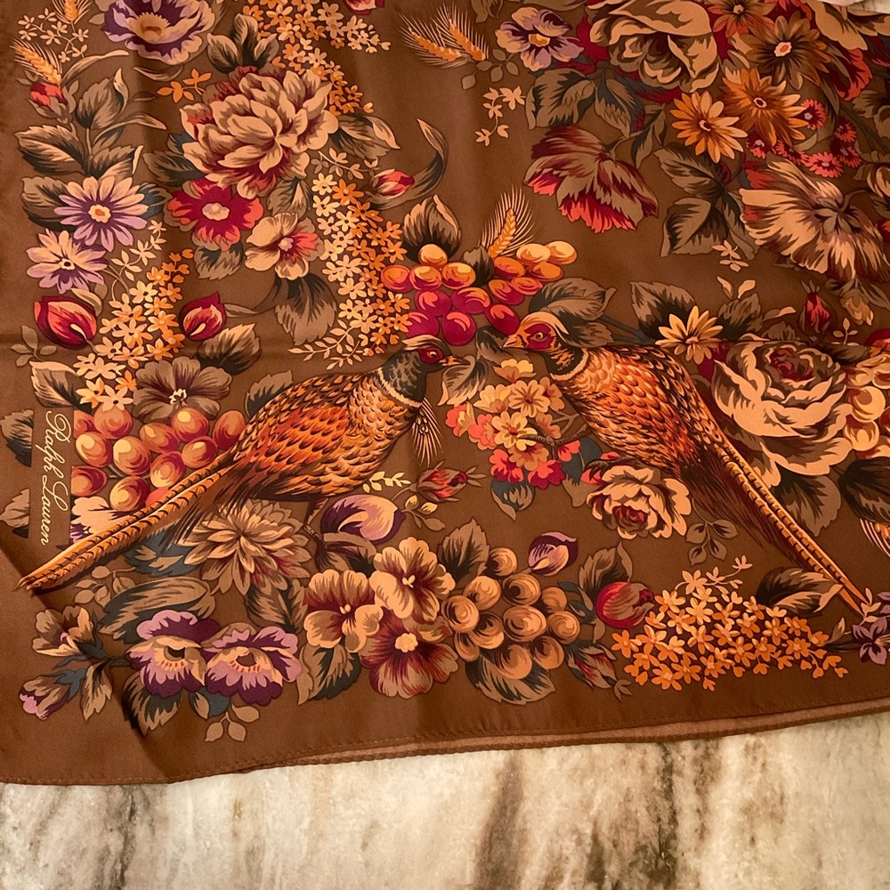 Ralph Lauren Silk Scarf